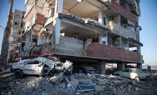 زلزال بقوة 5.1 درجات ضرب محافظة كرمانشاه غربي إيران