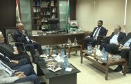 وفــد من الحزب الديمقراطـي اللبناني يزور المكتب السياسي