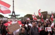 وقفات تضامنية للمغتربين اللبنانيين في الخارج مع الحراك الشعبي اللبناني