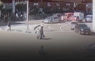بالفيديو ـ سائق مصري متهور يدهس ضابطا والشرطة تطارده وسط القاهرة