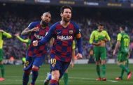 ميسي يقود برشلونة لفوز كبير على إيبار