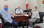 مندوبة منظمة الصحة العالمية جالت في اقسام مستشفى اهدن الحكومي