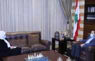 الحريري عرض الاوضاع مع النائبة الحريري والتقى وفد مؤسسة البطريرك صفير