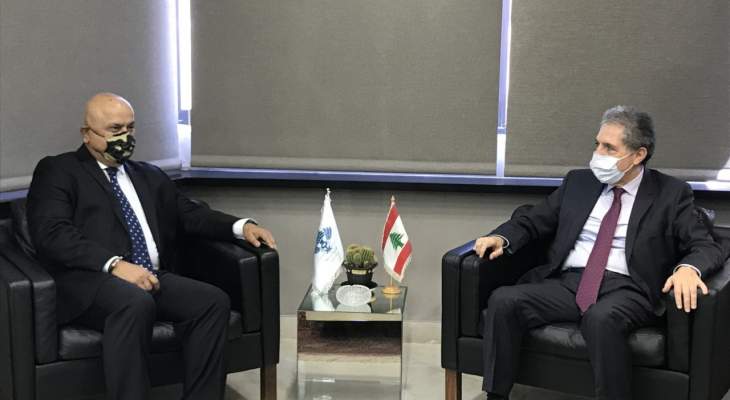 وزني التقى وفداً من البنك الدولي