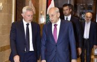 الرئيس بري يعرض الاوضاع العامة مع رئيس تيار المردة ويلتقي سفير الباراغواي والسفير الالماني