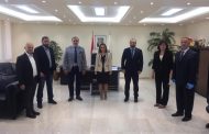 أوهانيان استقبلت وفد إتحاد الدراجات الهوائية