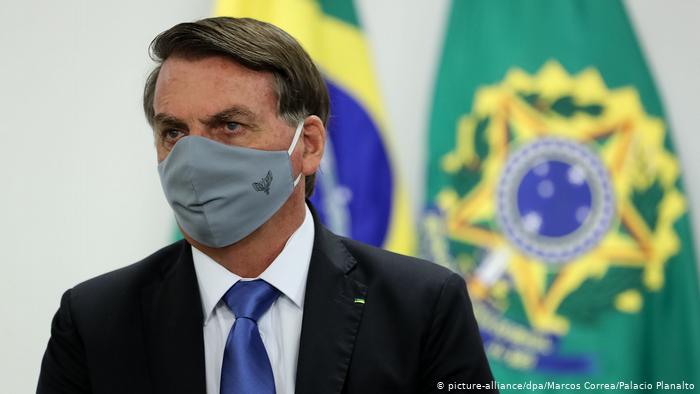 إصابة الرئيس البرازيلي بفيروس كورونا