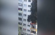 بالفيديو ـ في فرنسا .. طفلان يقفزان من نافذة مبنى إلى أحضان السكان هربا من حريق