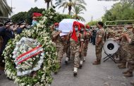بالفيديو ـ الجيش اللبناني وأهالي بلدة النميرية يشيعون النقيب الشهيد أيمن نور الدين إلى مثواه الأخير