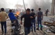 بالفيديو ـ 15 قتيلا و40 جريحا بانفجار شاحنة مفخخة في مدينة الباب شرق حلب