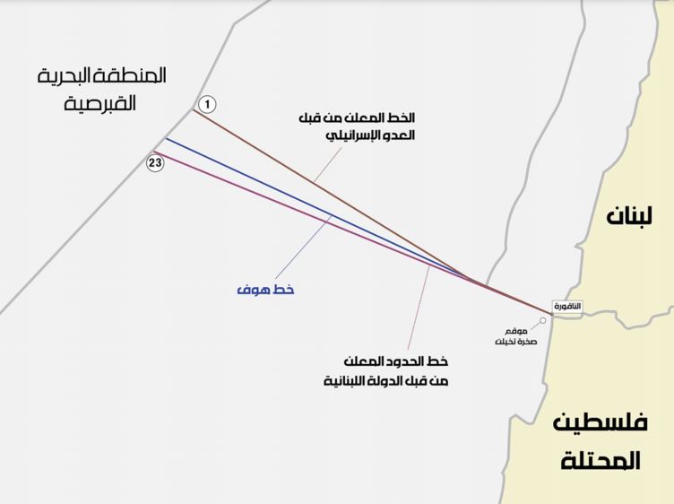 الجولة الثانية من مفاوضات ​ترسيم الحدود​ تنطلق اليوم