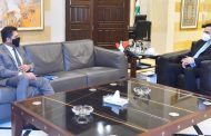 دياب يبحث مع غجر تقرير توتال ومواضيع متعلقة بالمازوت ودعم المحروقات والتخزين غير الشرعي
