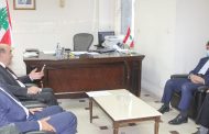 وهبه يستقبل السفير الايراني