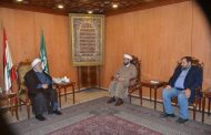 الشيخ علي الخطيب يستقبل الشيخ أحمد القطان: الوسطية والانفتاح والتعاون بين المذاهب الاسلامية هي السبيل لترسيخ وحدتنا