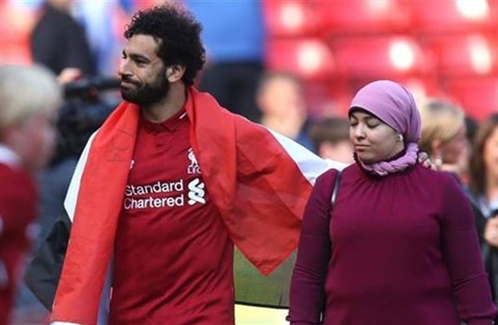 إصابة زوجة محمد صلاح بفيروس كورونا