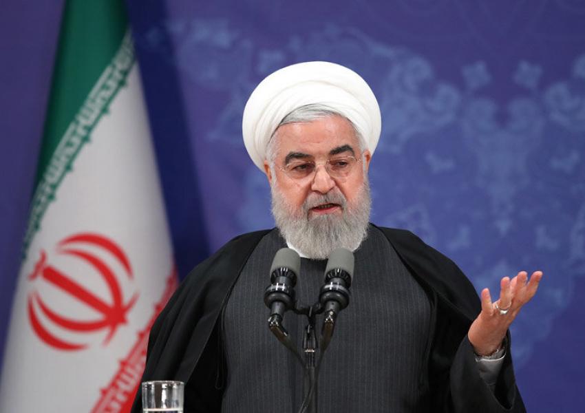 روحاني: الحفاظ على ​الإتفاق النووي​ تم بفضل إيران وعلى ​واشنطن​ رفع كافة العقوبات