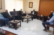 مرتضى استقبل ابو الحسن على رأس وفد من محافظة جبل لبنان