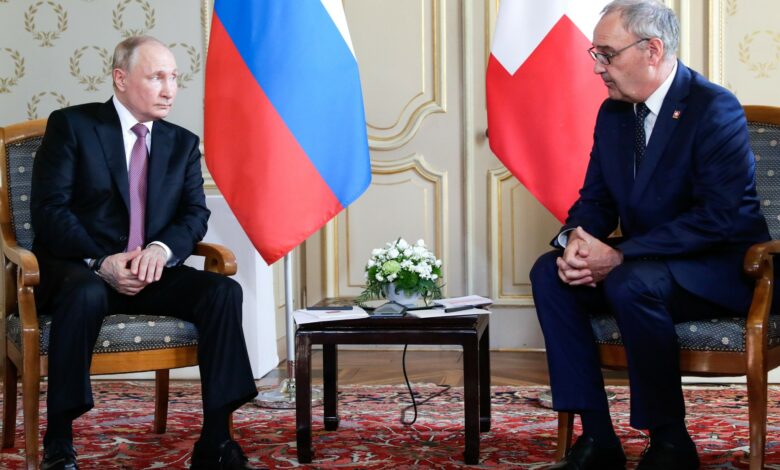 الرئيس السويسري ناقش مع بوتين​ الصفقة النووية مع ​إيران