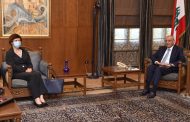الرئيس بري استقبل المنسقة الخاصة للأمم المتحدة في لبنان