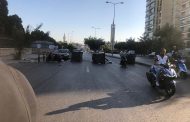 قطع طريق قصقص بالمستوعبات احتجاجًا على انقطاع التيار الكهربائي