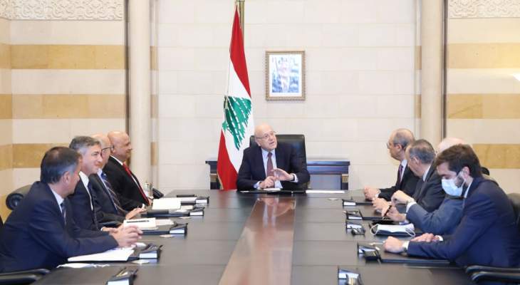 وفد البنك الدولي التقى ميقاتي: يمكننا تأمين المساعدة ولكن على لبنان أن يدير عملية الإصلاح