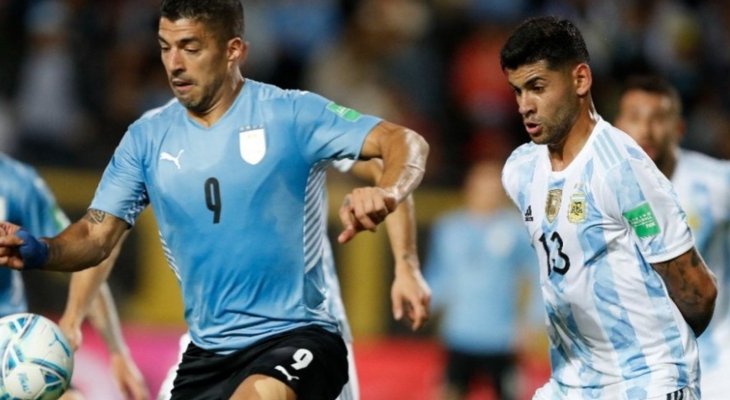 احصائيات عن مباراة الارجنتين والاوروغواي