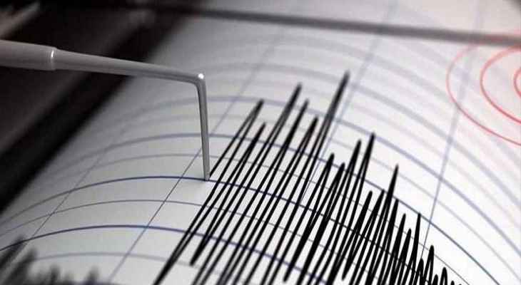 زلزال بقوة 4.9 درجات يضرب البحر المتوسط