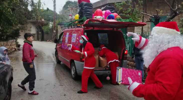 هدايا الميلاد لأكثر من 300 طفل في جديدة مرجعيون