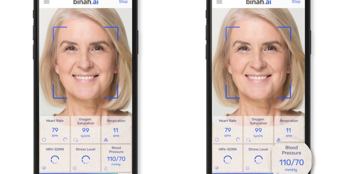 تطبيق جديد قادر على قياس ضغط الدم بواسطة كاميرا الهاتف الذكي