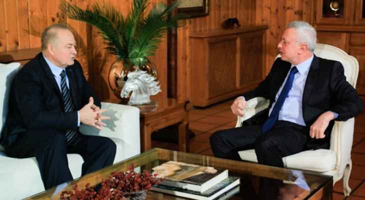 سفير روسيا التقى فرنجية: دولتنا تنسّق مع كل الأحزاب في لبنان ونتعاون مع كل الجهات