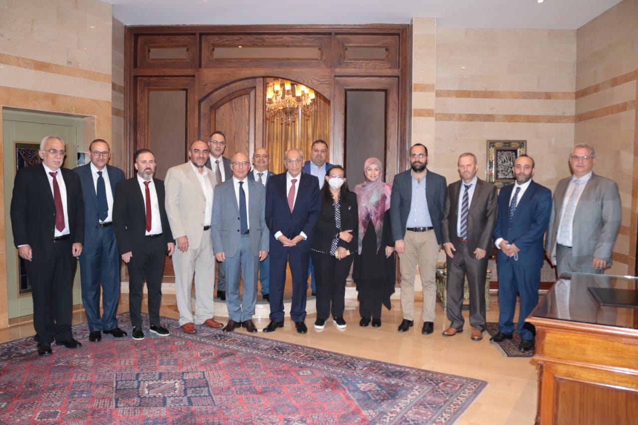 الرئيس بري استقبل دياب وشهيب وابو فاعور والمجلس الجديد لنقابة اطباء لبنان