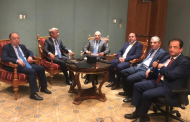 فياض عرض مع وزير الموارد المائية في مصر تبادل الخبرات ونقل الغاز المصري الى لبنان