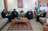 تعزيز العلاقات الأكاديمية وتفعيل الاتفاقيات الموقّعة بين الجامعة الاسلامية في لبنان والجامعات الإيرانية محور لقاء اللقيس وباقر