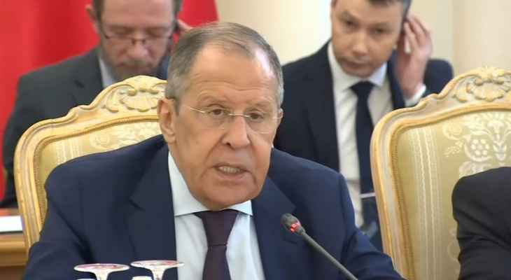 لافروف: تسهيل العودة الآمنة والطوعية للاجئين إلى سوريا مبدأ أساسي لروسيا وسوريا وتركيا وإيران