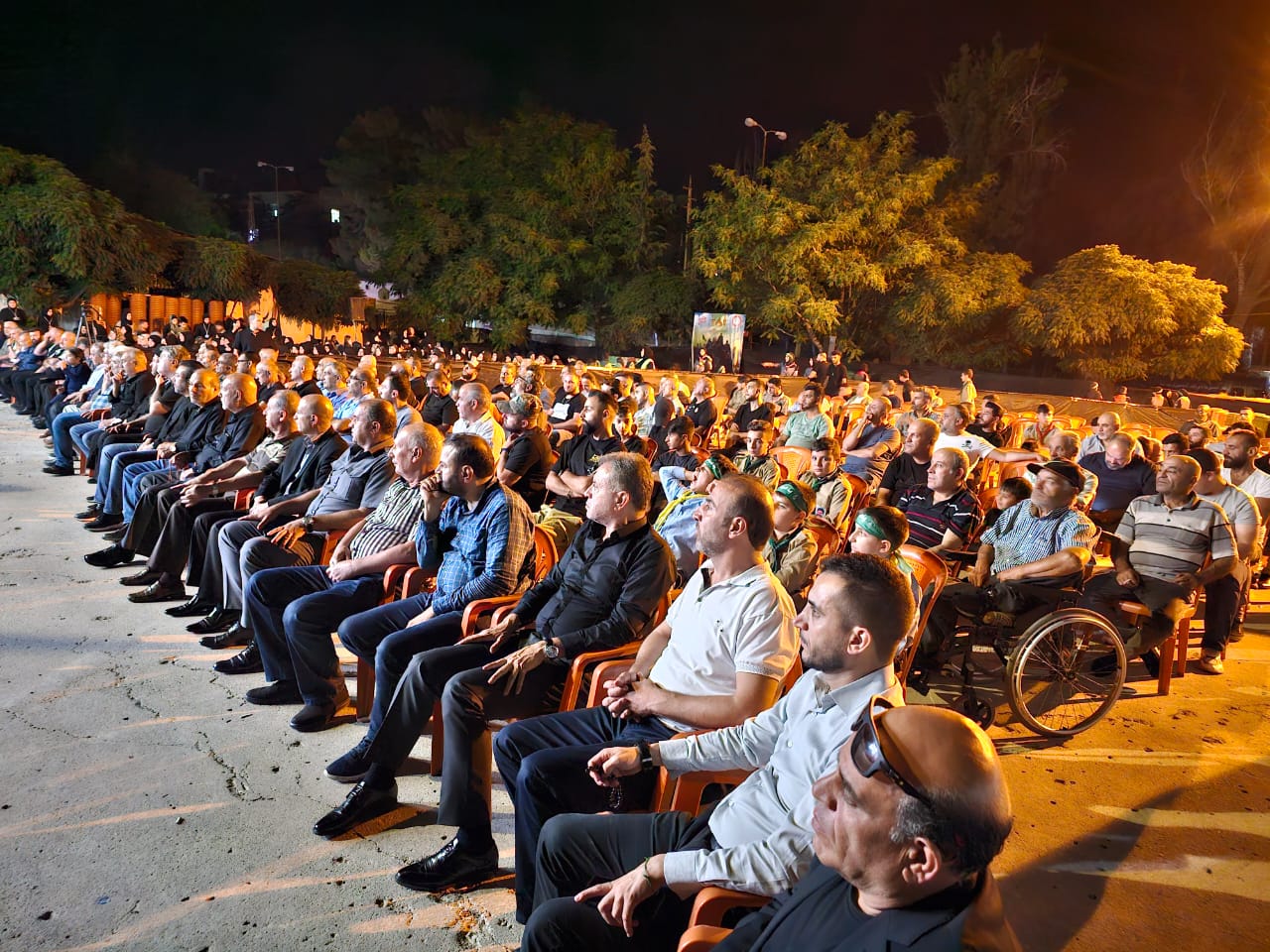 حركة أمل أحيت الليلة الثانية من محرم في ساحة القسم في بعلبك