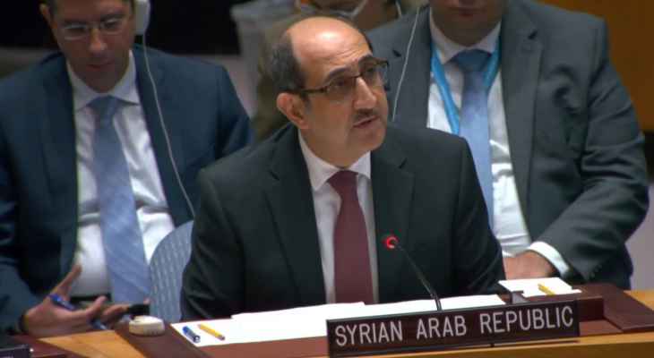 مندوب سوريا لدى الأمم المتحدة: نطالب مجلس الأمن بالقيام بمسؤولياته لوضع حد لسياسات الاحتلال الإسرائيلي